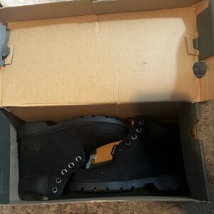 Timberland Kids Black Boots
